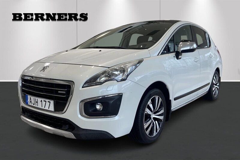 Vit Begagnad 2013 Peugeot 3008 Kombi | 124 900 kr - Bild 1/4