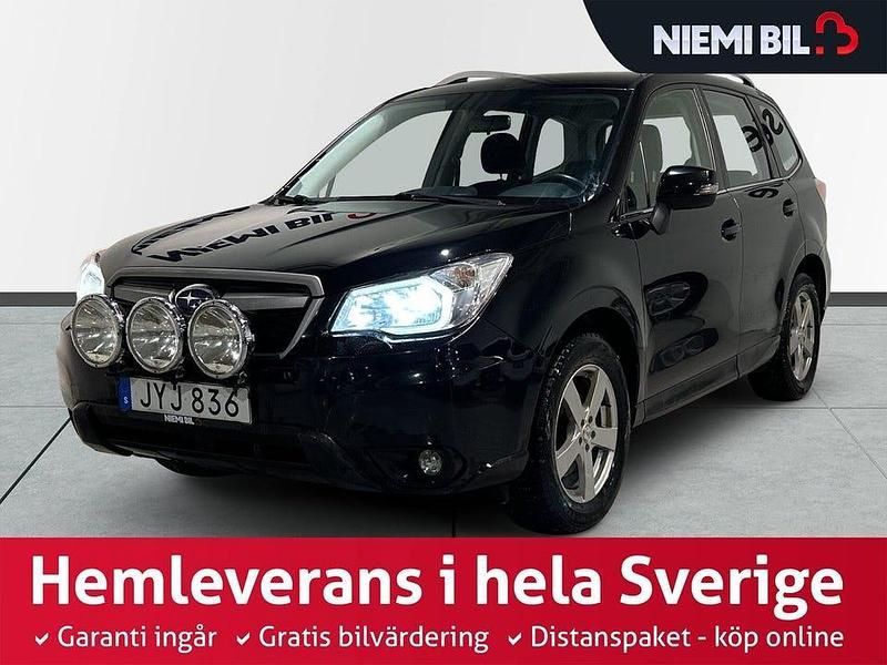 Svart Begagnad 2015 Subaru Forester SUV | 149 900 kr (Marknadspris) - Bild 1/3
