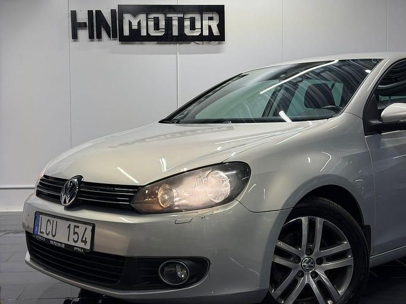 Begagnad VW Golf VI 122 HK (89 kW) 2010 Ljusbrun Halvkombi