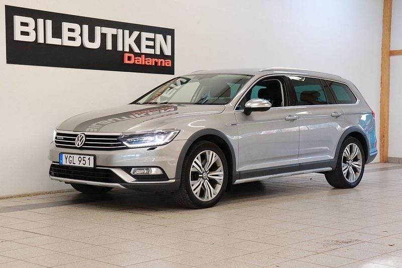 Silver Begagnad 2016 VW Passat Alltrack GTS Kombi | 189 500 kr (Marknadspris) - Bild 1/4