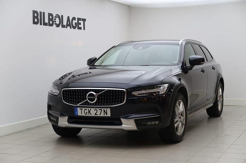 Blå Begagnad 2019 Volvo V90 CC SE Kombi | 309 800 kr (Bra pris) - Bild 1/4