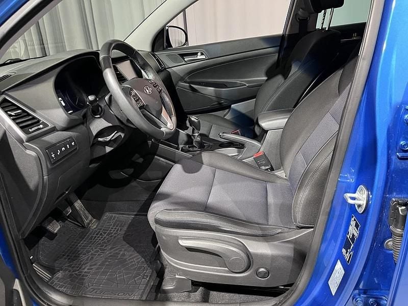 Begagnad Hyundai Tucson 137 HK (100 kW) 2017 Blå SUV
