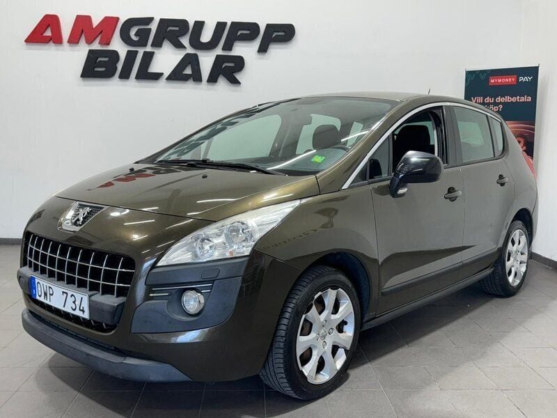 Brun Begagnad 2010 Peugeot 3008 Kombi | 59 900 kr (Marknadspris) - Bild 1/4
