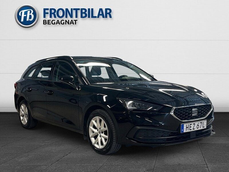Svart Begagnad 2022 Seat Leon ST Style Kombi | 199 900 kr (Marknadspris) - Bild 1/3