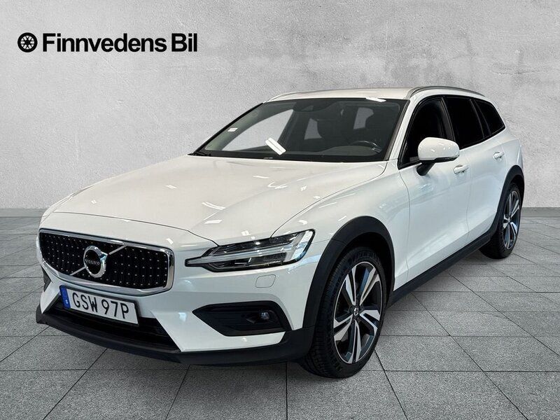 Vit Begagnad 2019 Volvo V60 SE Kombi | 269 900 kr (Dyr) - Bild 1/4