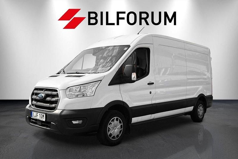 Vit Begagnad 2021 Ford Transit Van | 299 900 kr (Marknadspris) - Bild 1/4