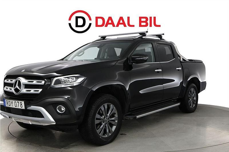 Begagnad Mercedes X250 2018 Svart Pickup