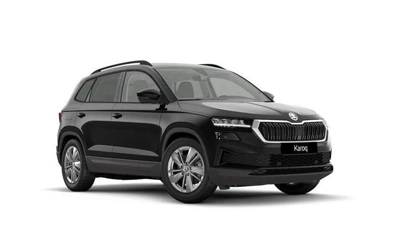 Svart Ny 2025 Skoda Karoq SUV | 339 900 kr - Bild 1/4