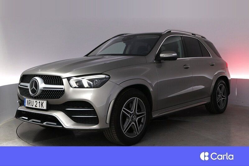 Silver Begagnad 2022 Mercedes GLE350e AMG SUV | 679 900 kr (Superpris) - Bild 1/4