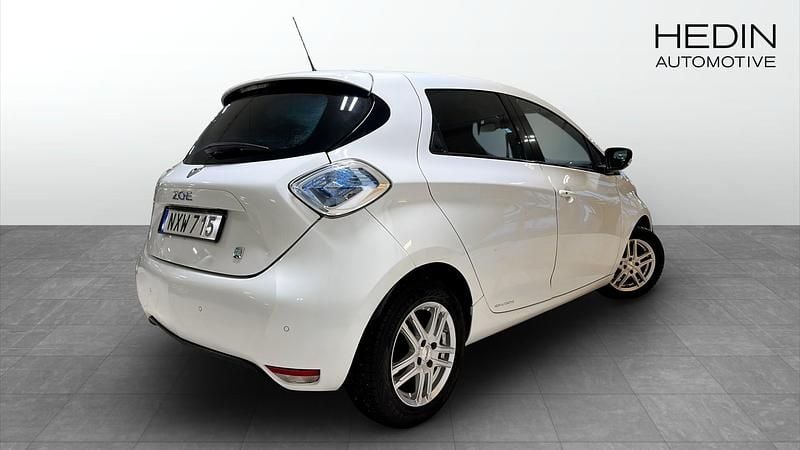 Begagnad Renault Zoe 64 kW (88 HK) 2016 Vit Halvkombi