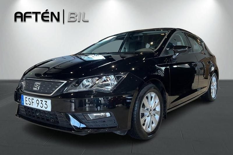 Svart Begagnad 2018 Seat Leon Halvkombi | 159 000 kr (Marknadspris) - Bild 1/3