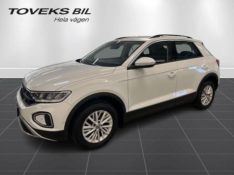 Vit Begagnad 2022 VW T-Roc Life SUV | 199 900 kr (Bra pris) - Bild 1/4