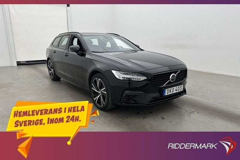Svart Begagnad 2022 Volvo V90 R-Design Kombi | 364 900 kr (Marknadspris) - Bild 1/3