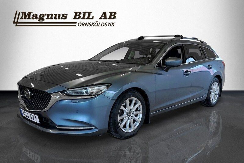 Blå Begagnad 2018 Mazda 6 Kombi | 169 900 kr (Marknadspris) - Bild 1/4