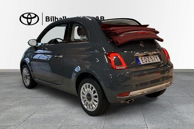 Begagnad Fiat 500 Lounge 69 HK (50 kW) 2019 Grå Halvkombi