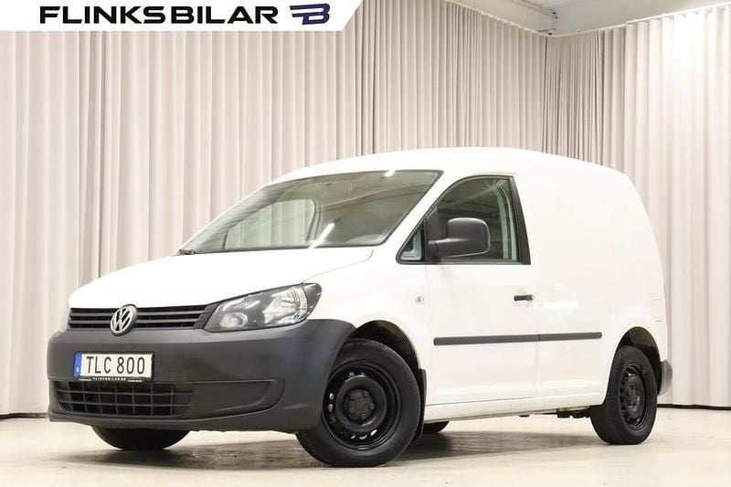 Vit Begagnad 2015 VW Caddy Minibuss | 59 900 kr (Marknadspris) - Bild 1/4