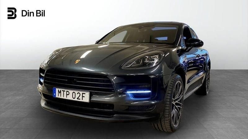 Mörkgrå (grå) Begagnad 2019 Porsche Macan S Chrono SUV | 539 500 kr (Lite dyr) - Bild 1/4