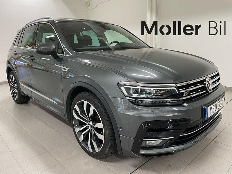 Silver Begagnad 2018 VW Tiguan Highline SUV | 289 000 kr (Marknadspris) - Bild 1/4