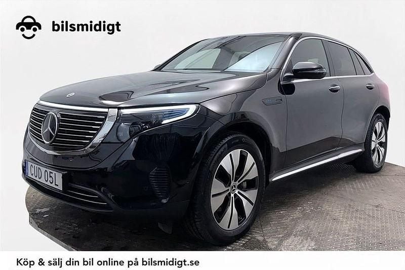 Svart Begagnad 2021 Mercedes EQC400 SUV | 408 900 kr (Bra pris) - Bild 1/3
