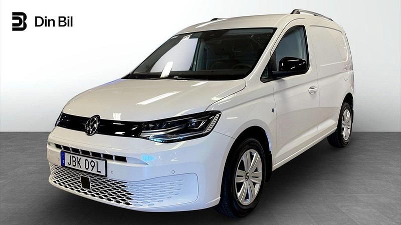 Vit (candyvit) Ny 2025 VW Caddy Minibuss | 437 250 kr (Marknadspris) - Bild 1/4