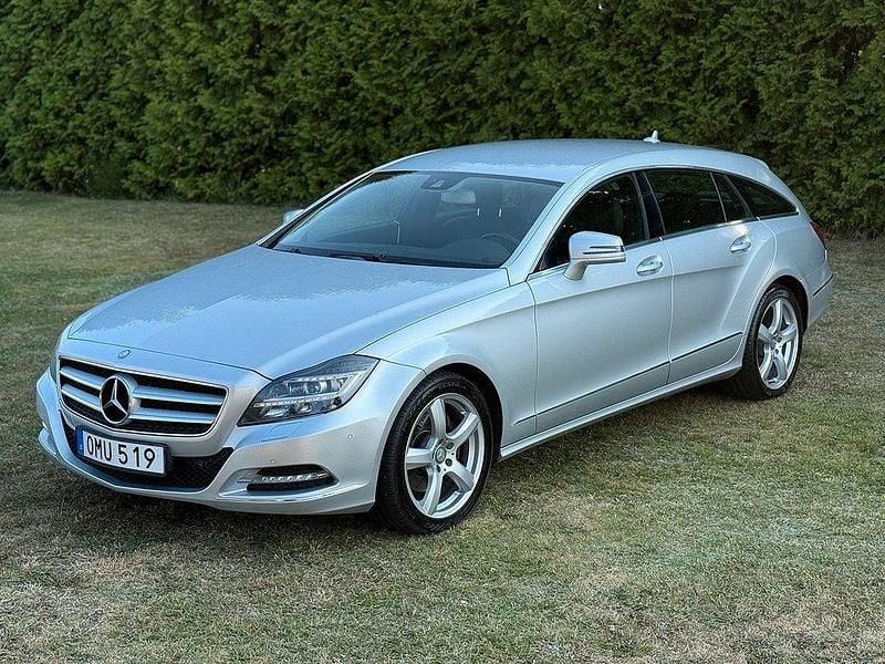 Silver Begagnad 2012 Mercedes CLS250 Shooting Brake Kombi | 159 900 kr - Bild 1/4