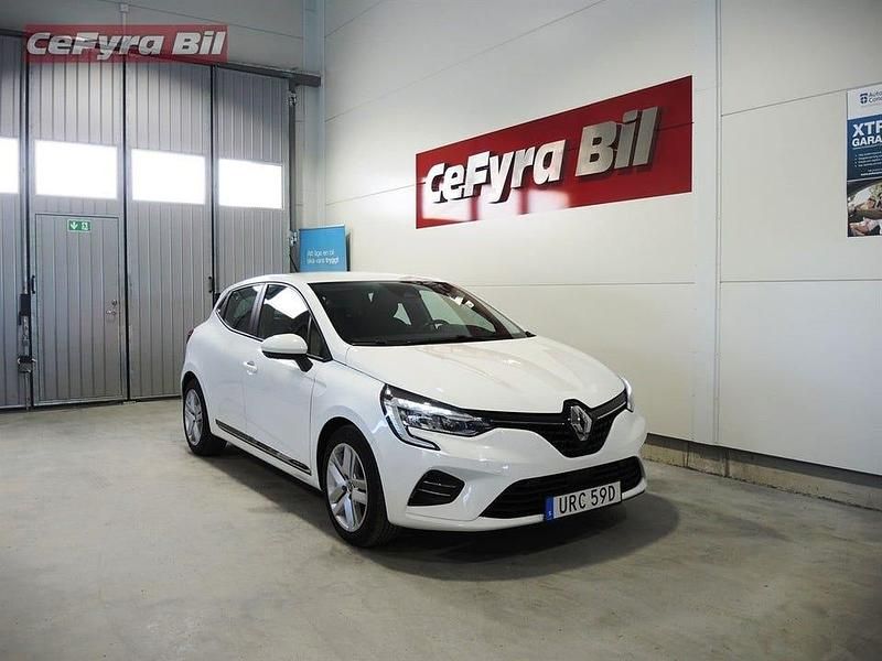 Vit Begagnad 2020 Renault Clio V Halvkombi | 125 000 kr (Marknadspris) - Bild 1/4