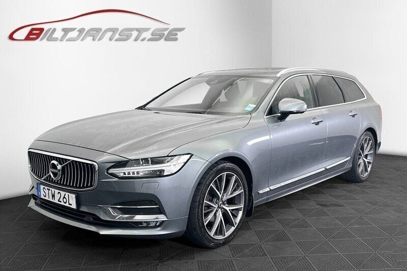 Grå Begagnad 2019 Volvo V90 Inscription Kombi | 299 900 kr (Lite dyr) - Bild 1/4