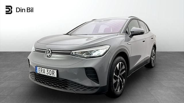 Grå (moonstone grey) Begagnad 2023 VW ID.4 Comfortline SUV | 349 900 kr (Bra pris) - Bild 1/4