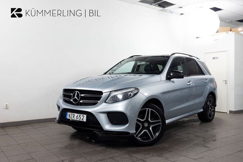 Silver Begagnad 2016 Mercedes GLE350 AMG line SUV | 319 900 kr (Bra pris) - Bild 1/4