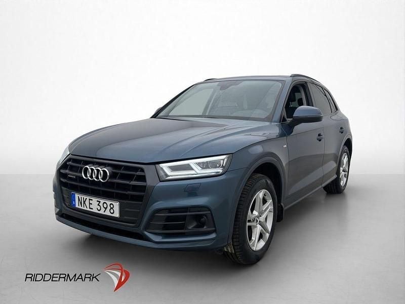 Begagnad Audi Q5 S-Line 252 HK (185 kW) 2018 Blå SUV