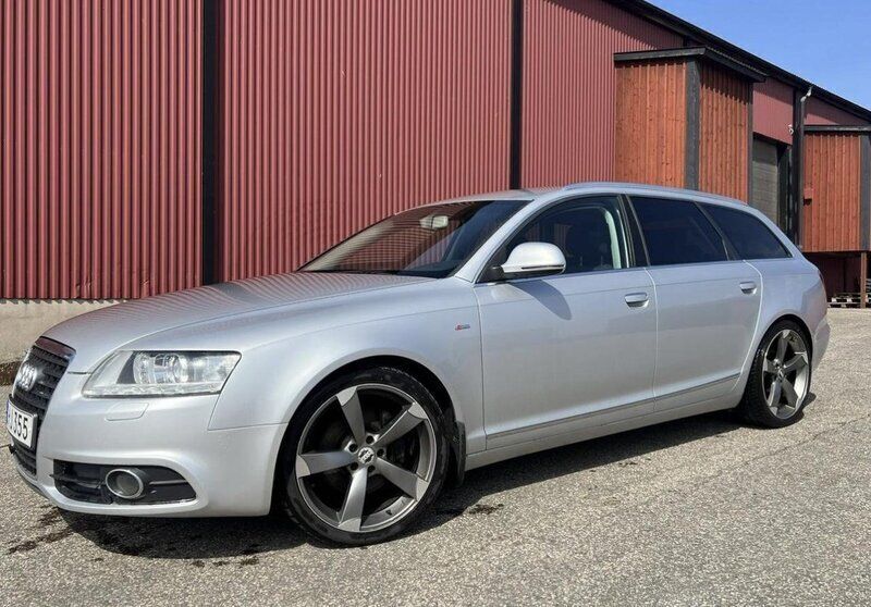 Silver Begagnad 2010 Audi A6 S-Line Kombi | 49 900 kr (Lite dyr) - Bild 1/4