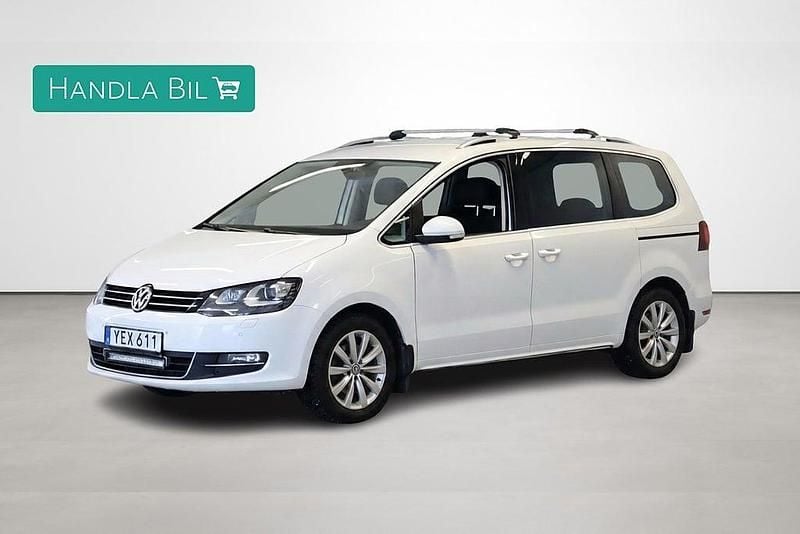 Begagnad VW Sharan 184 HK (135 kW) 2016 Vit Minibuss