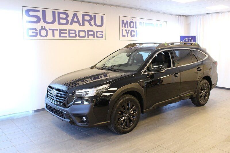 Svart Ny 2024 Subaru Outback SUV | 454 900 kr - Bild 1/4