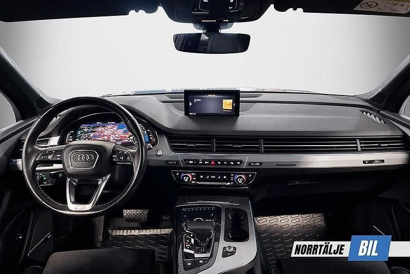 Begagnad Audi Q7 S-Line 373 HK (274 kW) 2016 Svart SUV