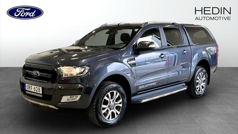 Grå (grey) Begagnad 2018 Ford Ranger Pickup | 339 000 kr (Marknadspris) - Bild 1/4
