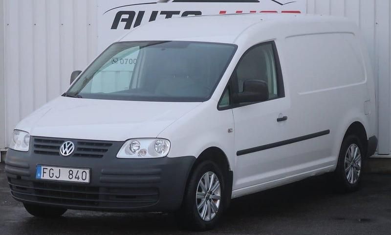 Vit Begagnad 2010 VW Caddy Maxi S Minibuss | 45 000 kr (Superpris) - Bild 1/4