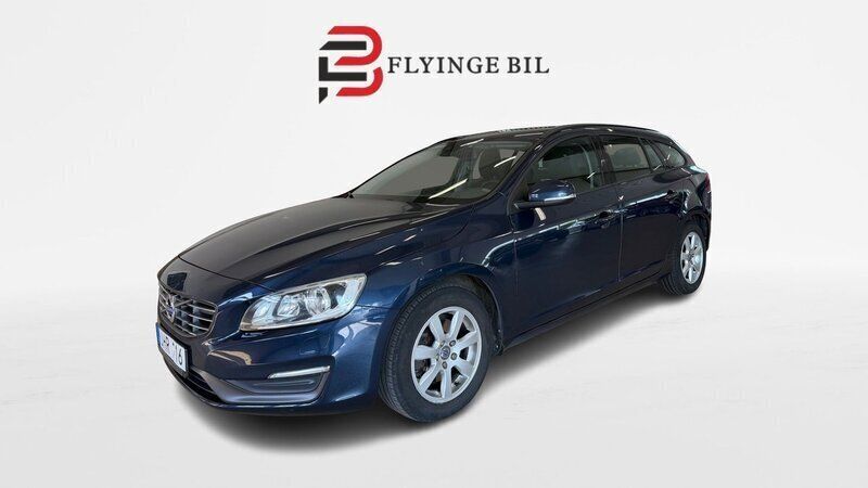 Blå Begagnad 2013 Volvo V60 Kinetic Kombi | 129 900 kr (Marknadspris) - Bild 1/4