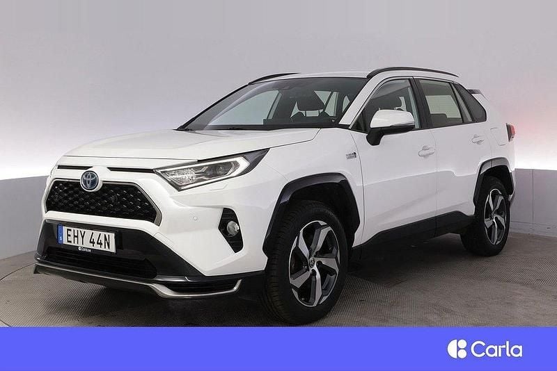 Vit Begagnad 2020 Toyota RAV4 Hybrid Active SUV | 374 900 kr (Lite dyr) - Bild 1/4