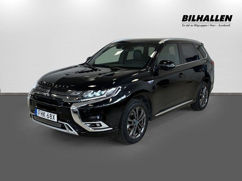 Svart Begagnad 2019 Mitsubishi Outlander P-HEV SUV | 209 900 kr (Lite dyr) - Bild 1/3