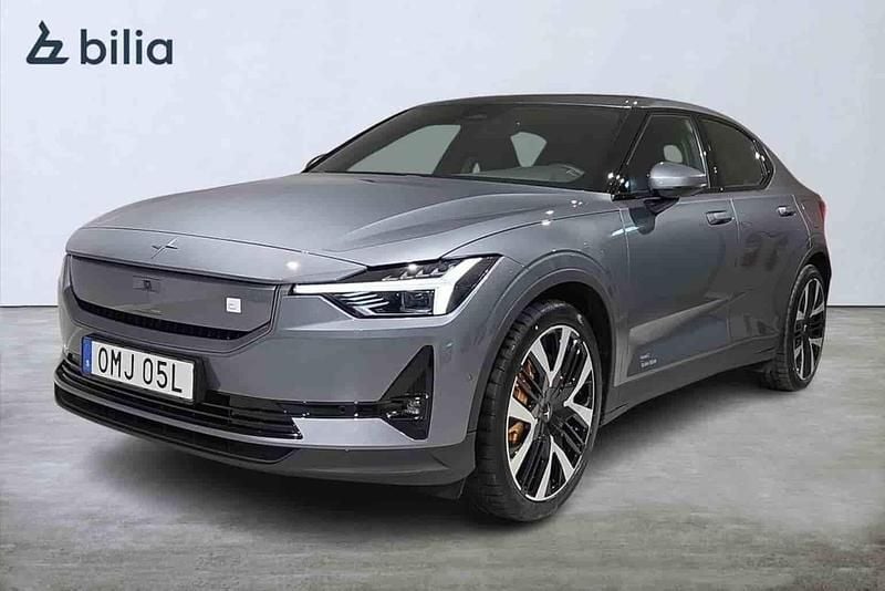 Grå Ny 2025 Polestar 2 Performance Halvkombi | 599 000 kr - Bild 1/1