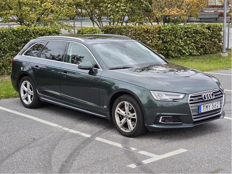 Grön Begagnad 2018 Audi A4 Proline Kombi | 205 000 kr (Marknadspris) - Bild 1/4