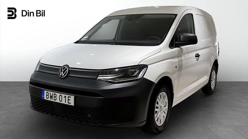 Vit (candyvit) Ny 2025 VW Caddy Minibuss | 287 375 kr (Bra pris) - Bild 1/4