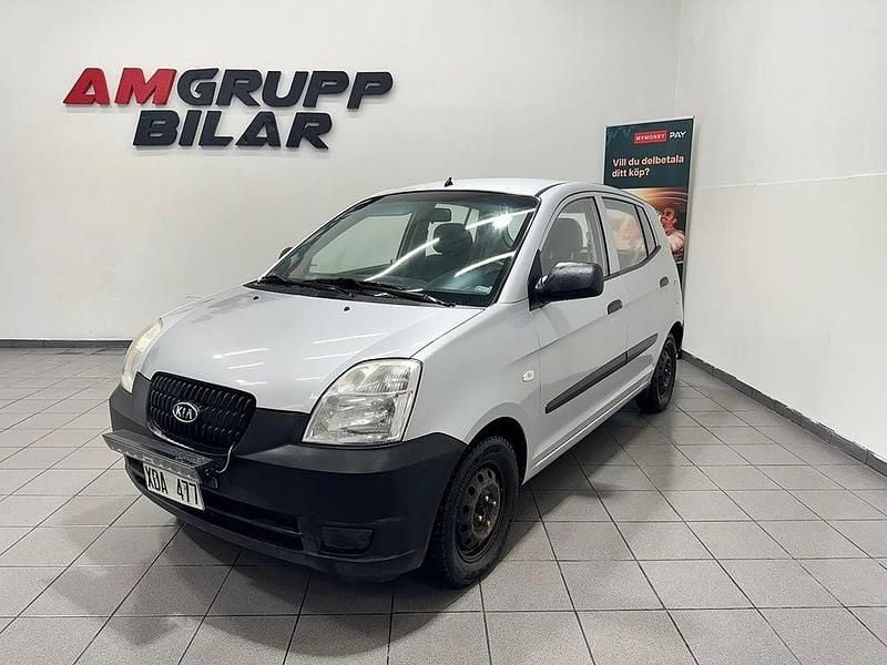 Begagnad Kia Picanto LX 61 HK (44 kW) 2005 Silver Halvkombi