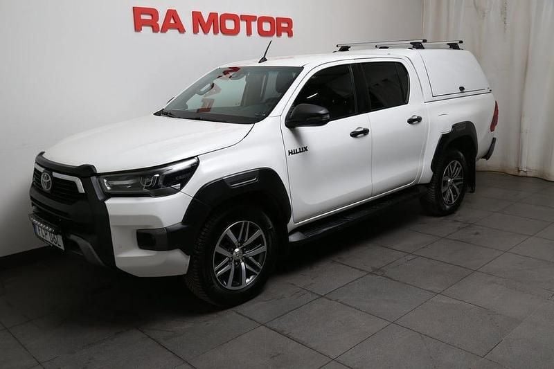 Begagnad Toyota HiLux 204 HK (150 kW) 2021 Vit (pure white) Pickup