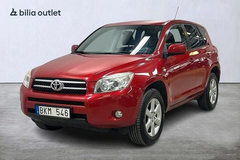 Mörkröd Begagnad 2008 Toyota RAV4 SUV | 29 900 kr (Bra pris) - Bild 1/4