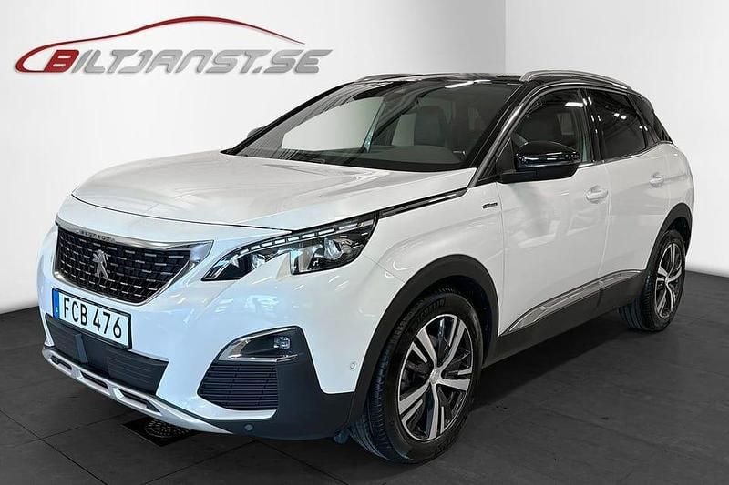 Vit Begagnad 2020 Peugeot 3008 GT-line SUV | 209 500 kr (Marknadspris) - Bild 1/4