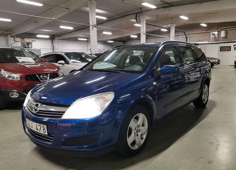 Blå Begagnad 2007 Opel Astra Kombi | 24 900 kr (Lite dyr) - Bild 1/4