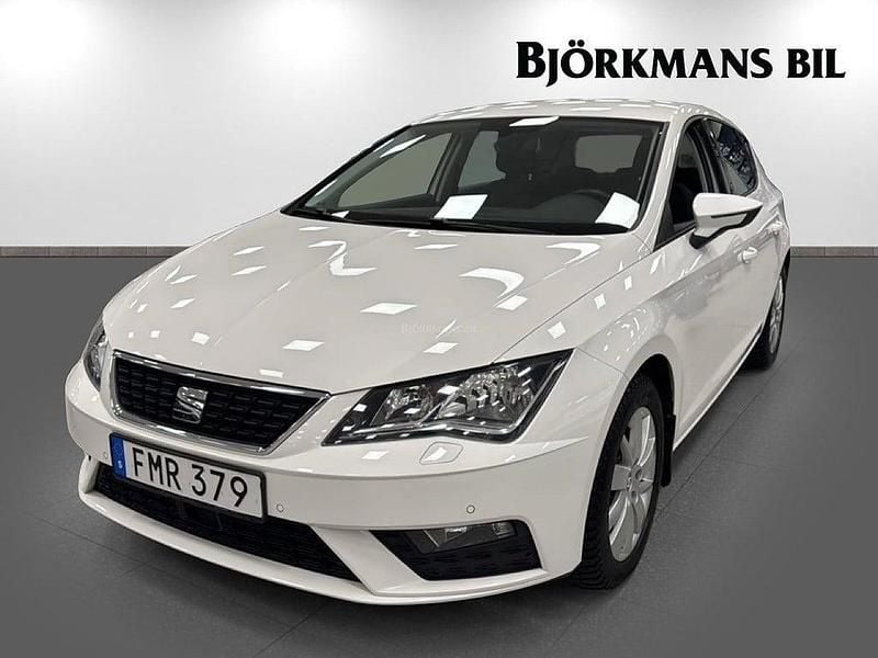 Begagnad Seat Leon 110 HK (80 kW) 2018 Vit Halvkombi