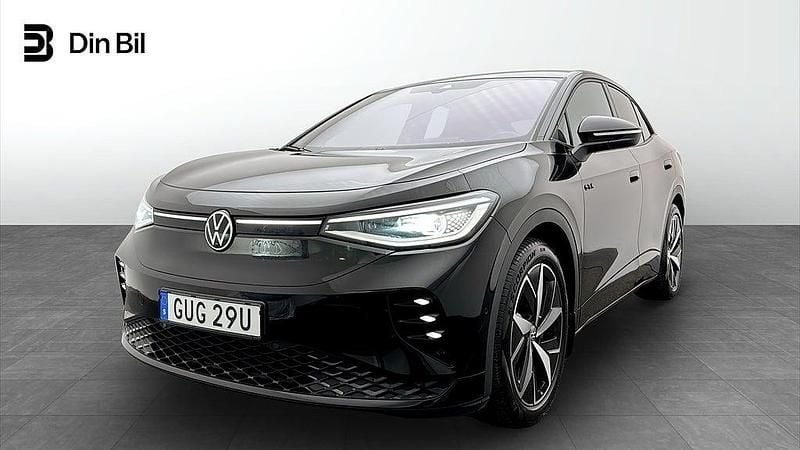 Svart (grenadilla black metallic) Begagnad 2023 VW ID.5 GTX SUV | 379 900 kr (Bra pris) - Bild 1/4