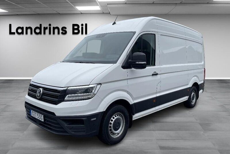 Vit Begagnad 2021 VW Crafter Van | 412 375 kr (Lite dyr) - Bild 1/4